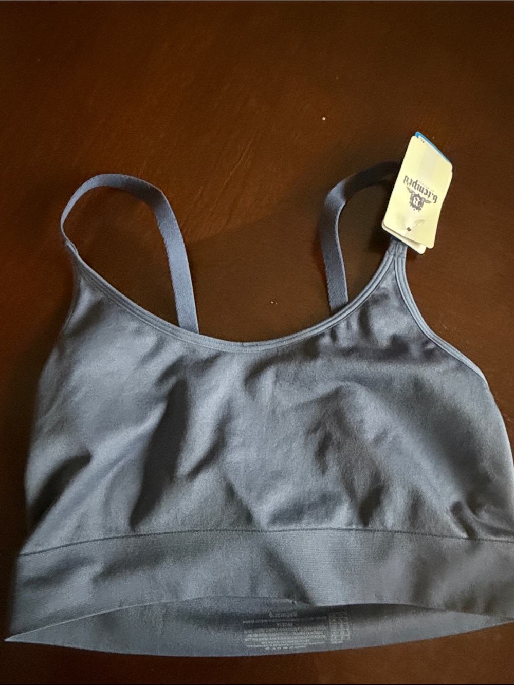 B.TEMPT’D BY WACOAL comfort intended Bralette Top - Slate Blue size xl NWT